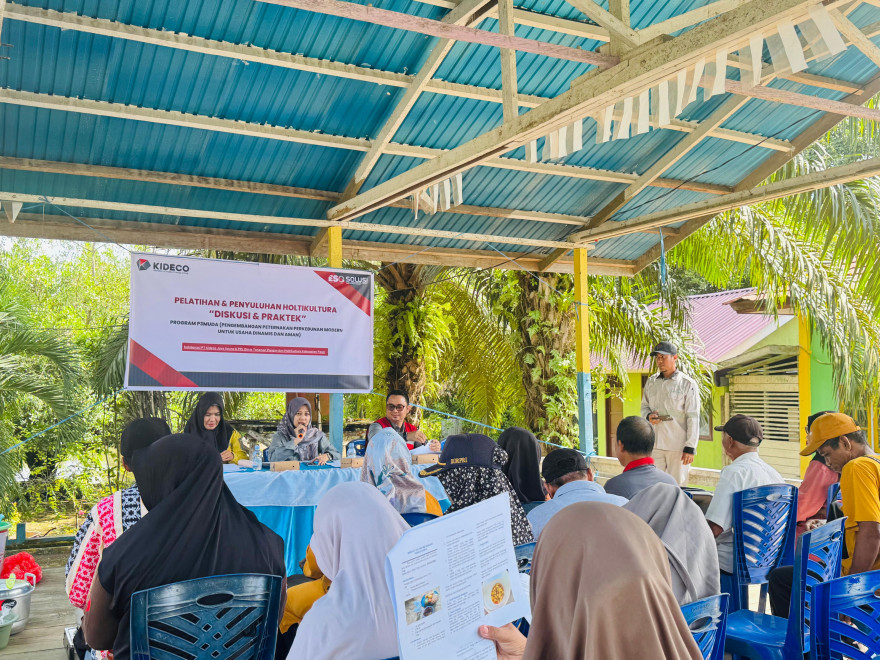 PELATIHAN & PENYULUHAN HOLTIKULTURA PT KIDECO JAYA AGUNG